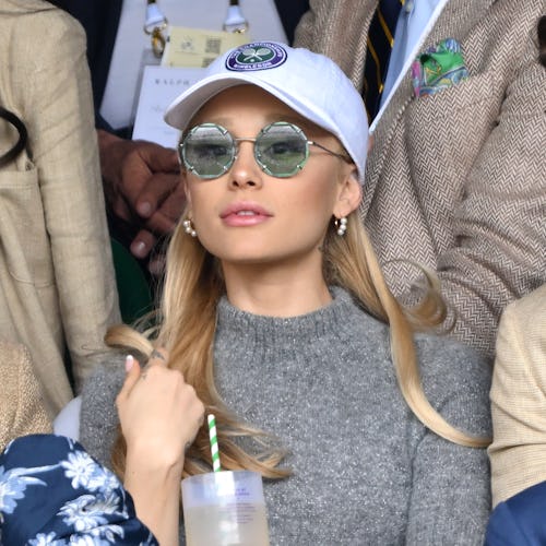 Ariana Grande watches Carlos Alcaraz vs Novak Djokovic in the Wimbledon 2023 men's final