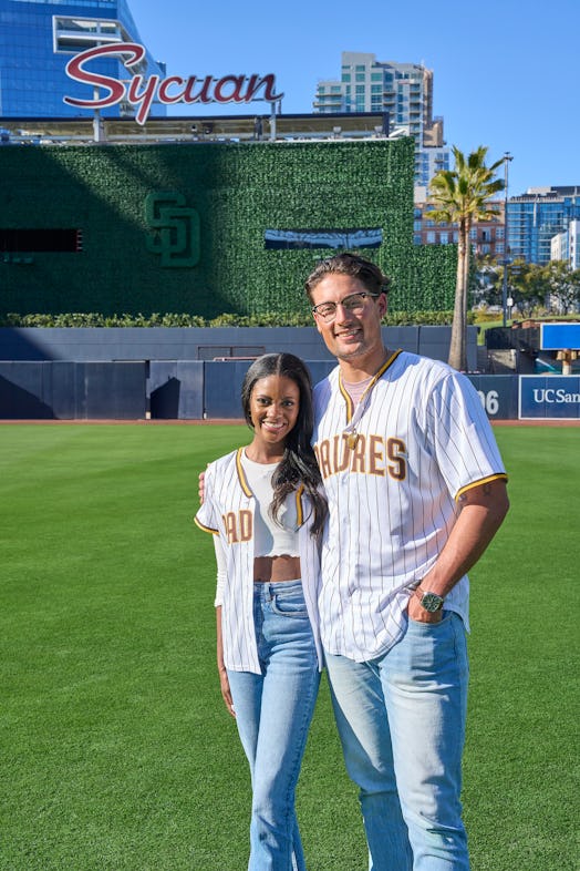 Charity Lawson and Brayden Bowers. Photo via ABC
