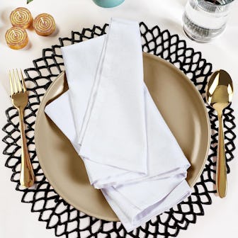 Utopia Kitchen White Cloth Napkins (12-Pack)