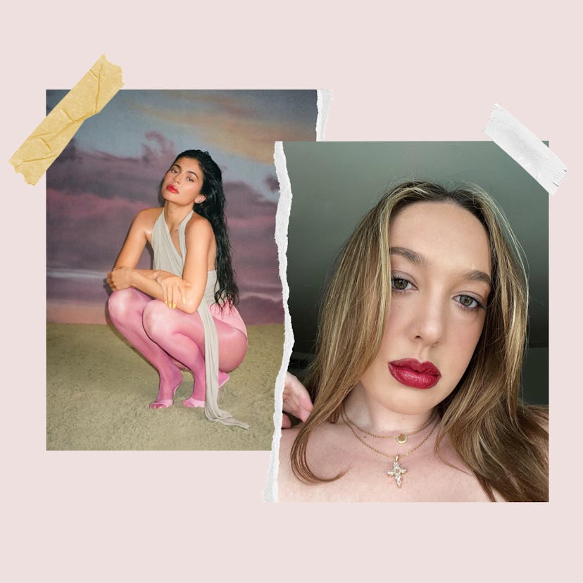 Bustle's beauty writer, Olivia Rushing, tries the Kylie Cosmetics' Tinted Butter Balms and pens an h...