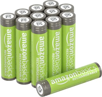 Amazon Basics AAA Rechargeable Batteries (12-Pack)