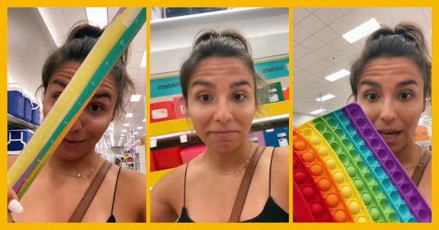 A first grade teacher is going viral for pointing out some of the distracting school supplies offere...