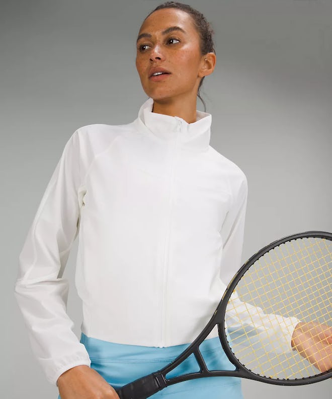 Water-Repellent Stretch Tennis Jacket