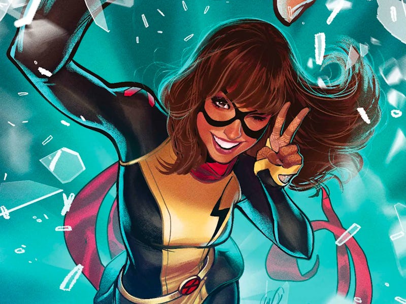 MS. MARVEL: THE NEW MUTANT #1 Homage Variant Cover by Lucas Werneck
