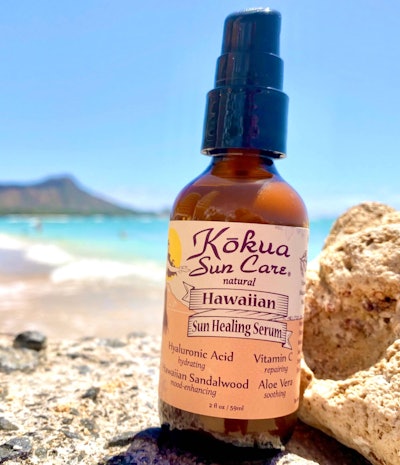 Kōkua Sun Care Natural Hawaiian Sun Healing Serum 