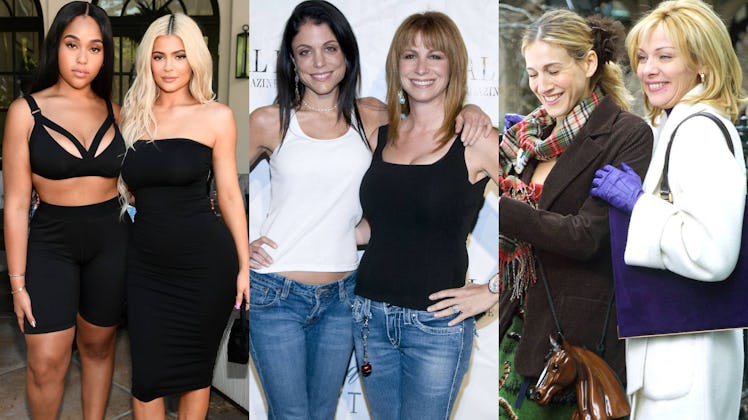 Former frenemies, Kylie Jenner and Jordyn Woods, Bethenny Frankel and Kim Cattrall Jill Zarin, and ...