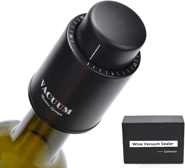 Sunwuun Vacuum Wine Stopper (2-Pack)