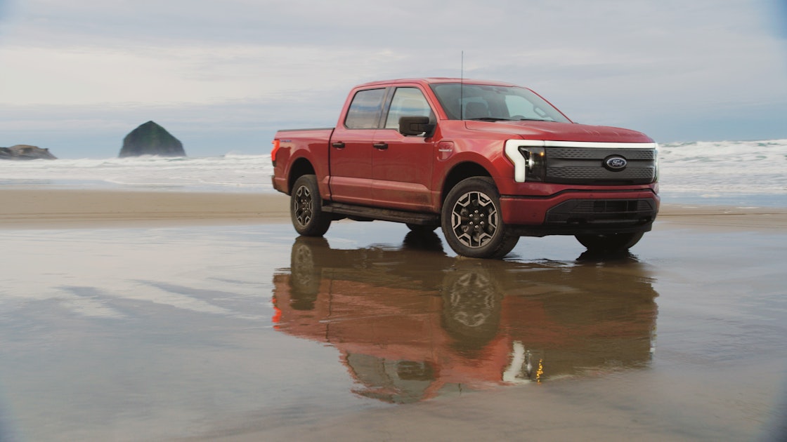 Ford's electric F-150 Lightning pickup truck is here