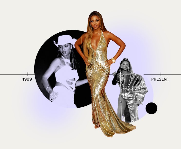 Beyoncé's style evolution.