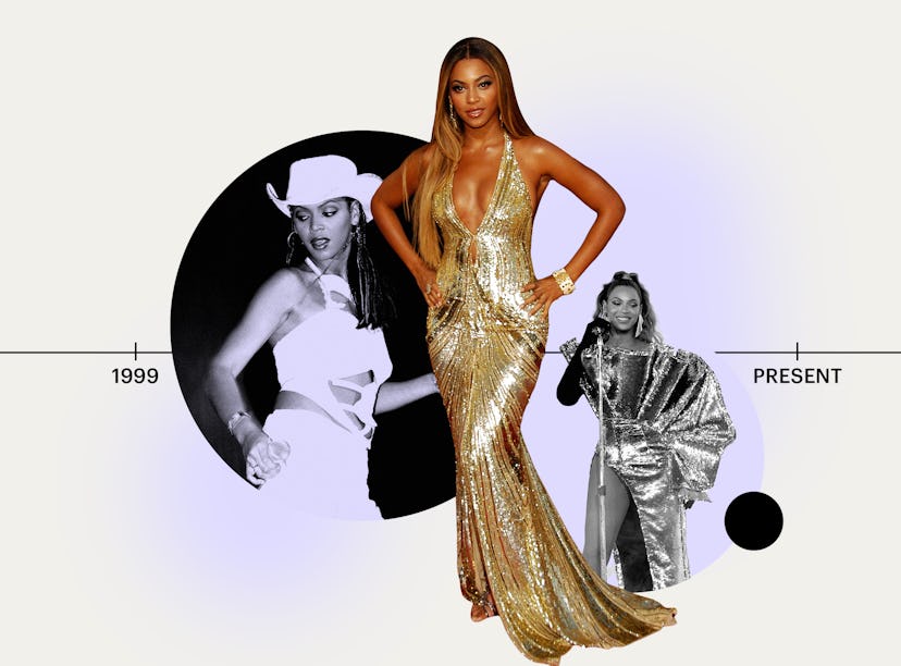 Beyoncé's style evolution.