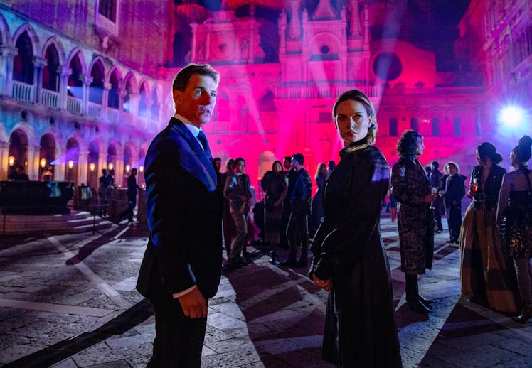 Tom Cruise and Rebecca Ferguson in Mission: Impossible — Dead Reckoning Part One