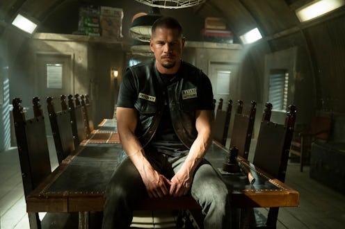 JD Pardo as EZ Reyes in 'Mayans M.C.' Season 5, Episode 10 series finale, "Slow to Bleed Fair Son" v...