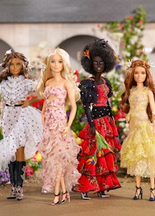 Barbie dolls wearing Rodarte