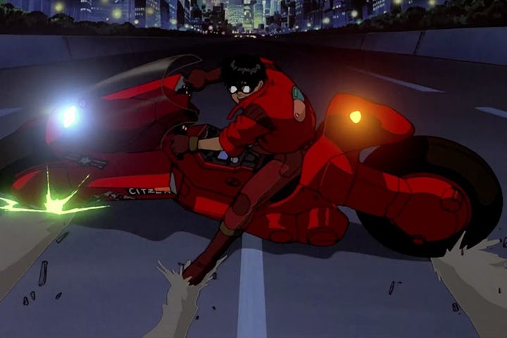 Akira motorcycle slide.