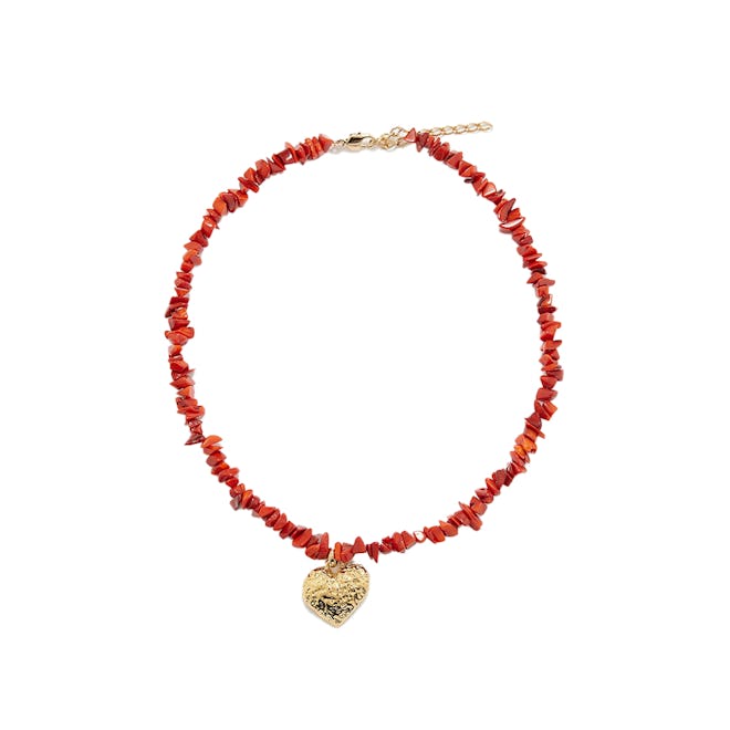 By Alona Rio Coral & 18KT Gold-Plated Necklace