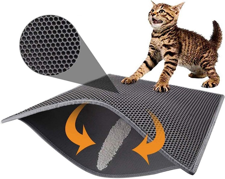 Pieviev Cat Litter-Trapping Mat