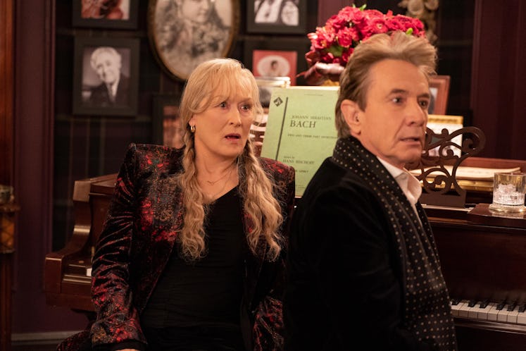 Meryl Streep and Martin Short in Only Murders in the Building season 3