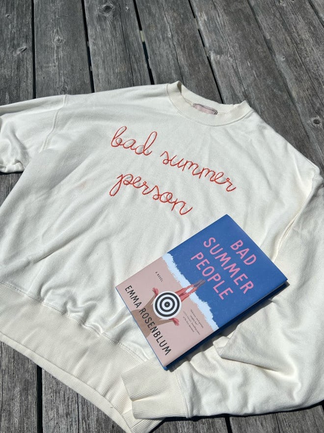 bad summer person sweatshirt
