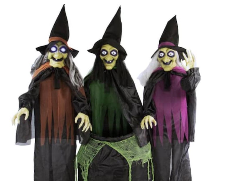 Home depot three witches lawn ornament halloween decoration