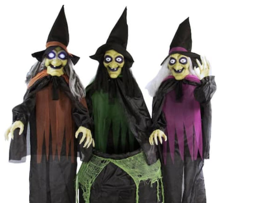Home depot three witches lawn ornament halloween decoration