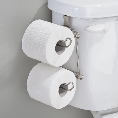 mDesign Over-Tank Toilet Paper Roll Holder