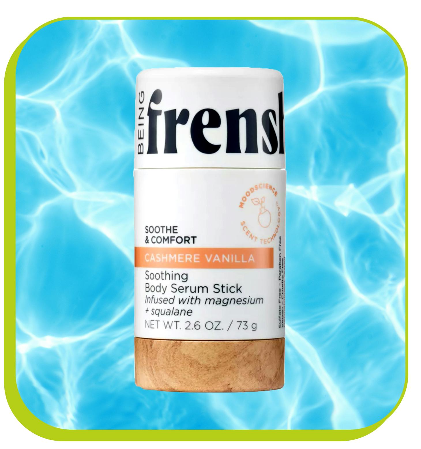 Being Frenshe Soothing &amp; Hydrating Body Serum Stick - Cashmere Vanilla