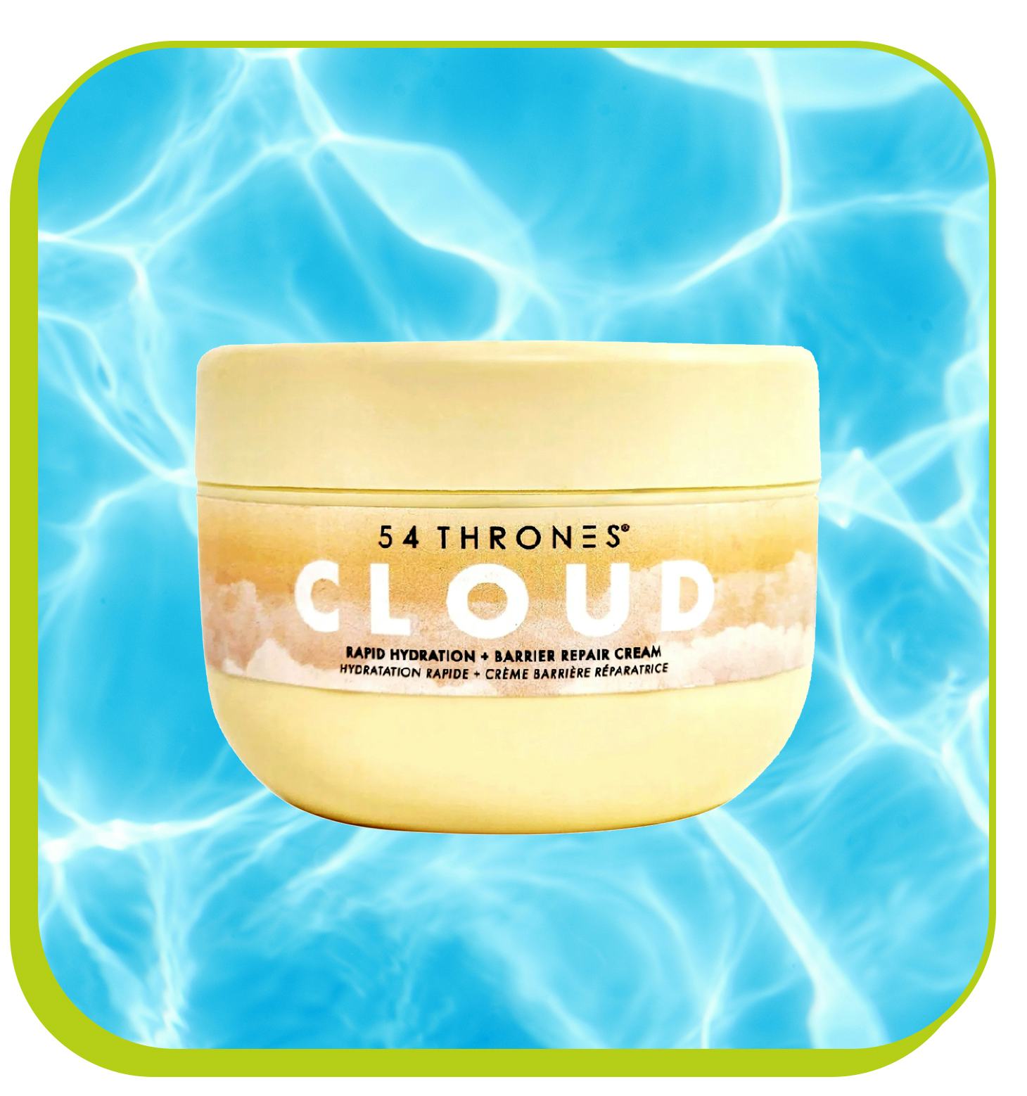 54 Thrones Barrier Repair Cloud Body Cream with Peptides + Hyaluronic Acid