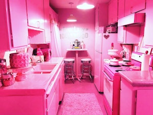 Seriously, Who Has a Pink Kitchen? - The Accidental Locavore
