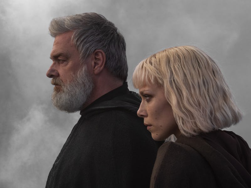 Ray Stevenson as Baylan Skoll and Ivanna Sakhno as Shin Hati in Ahsoka