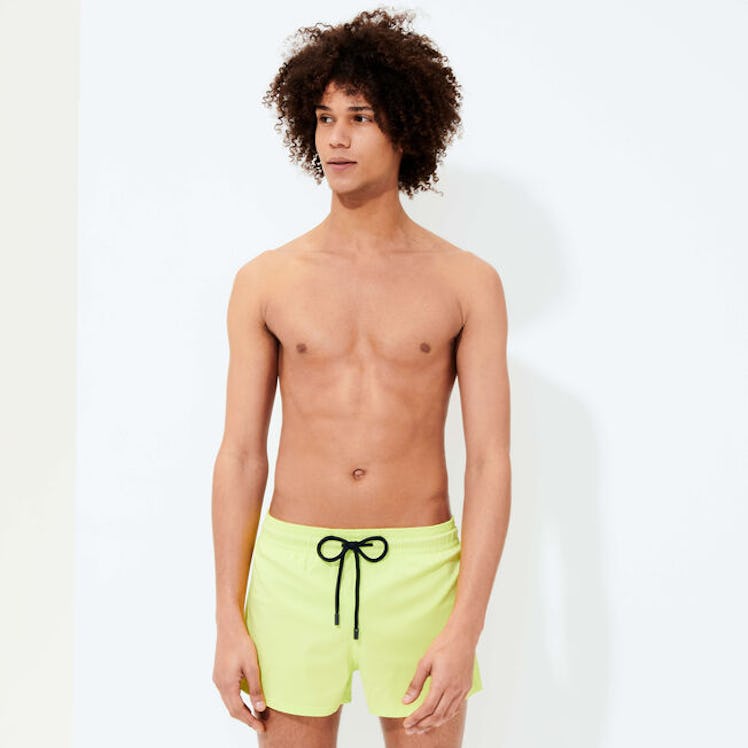 Man Swim Trunks Solid