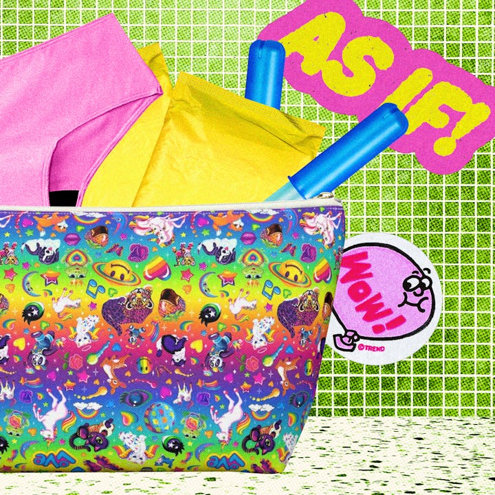 How to prepare you kid for getting their period at school. How to prep a period pack.