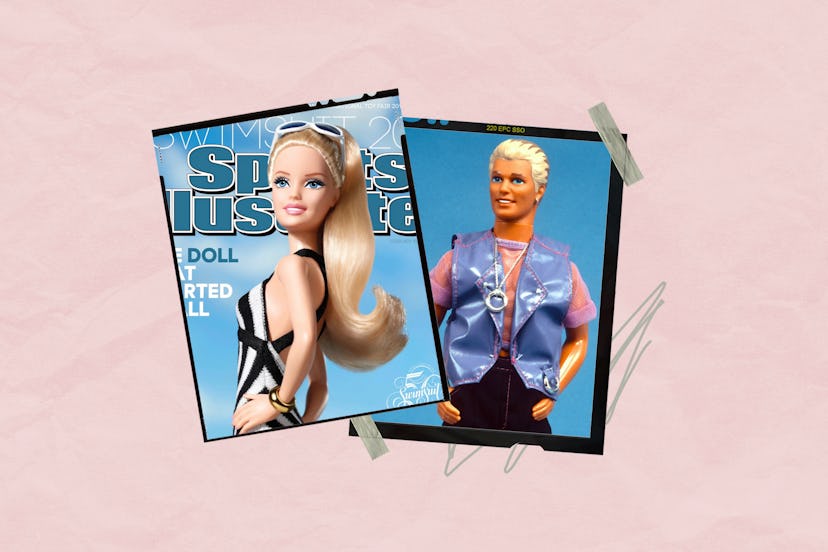 'Sports Illustrated' Barbie and Earring Magic Ken doll. 