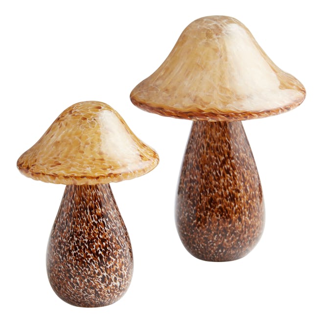 Mushroom decor might be the trend of the fall.