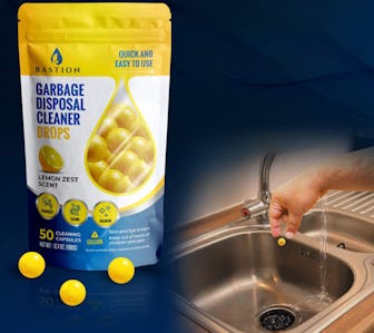 Bastion Garbage Disposal Cleaner and Deodorizer Drops (50-Pack)