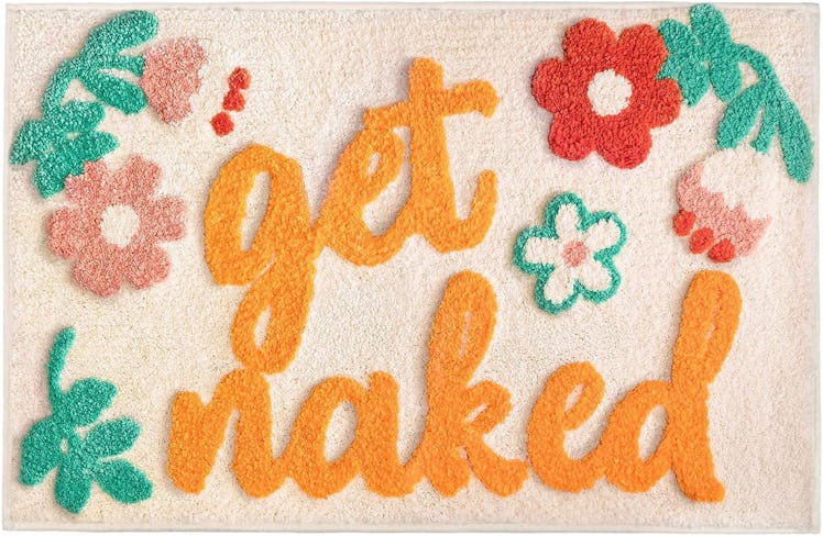 UIOIU Get Naked Bath Mat