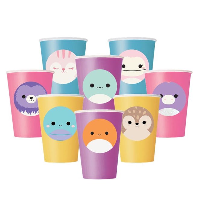 Squishmallows Party Paper Cups
