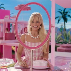 Margot Robbie in the 2023 'Barbie' movie.