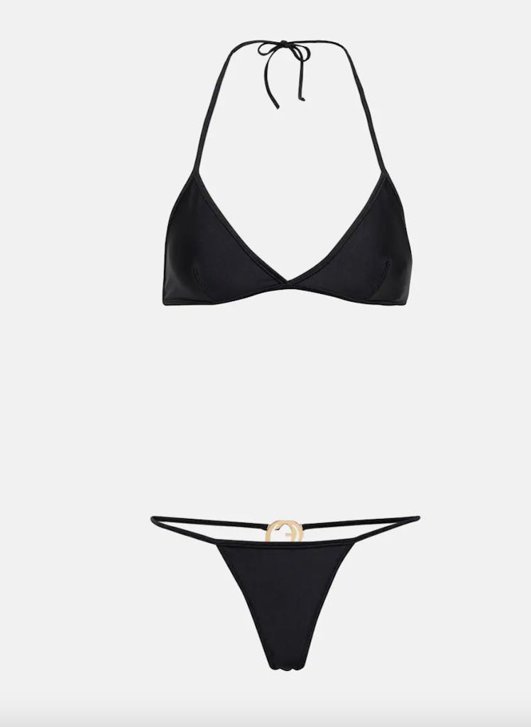 black bikini set