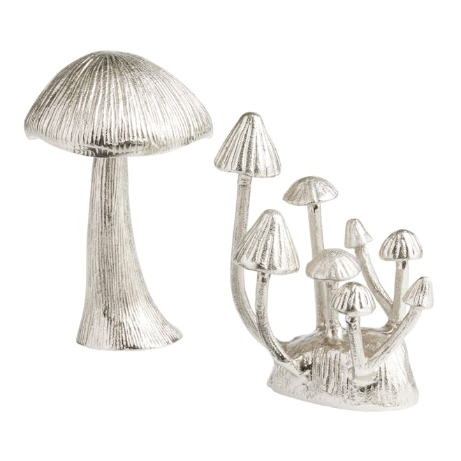 Mushroom decor might be the trend of the fall.