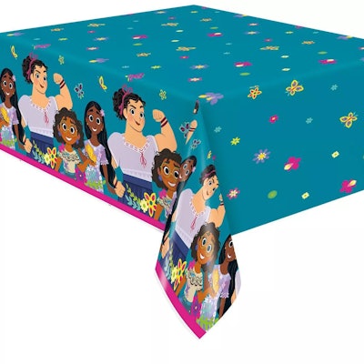 Encanto Tablecover, a great buy when choosing encanto birthday party decorations