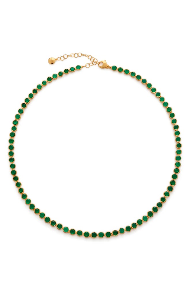 Monica Vinader x Kate Young Tennis Necklace