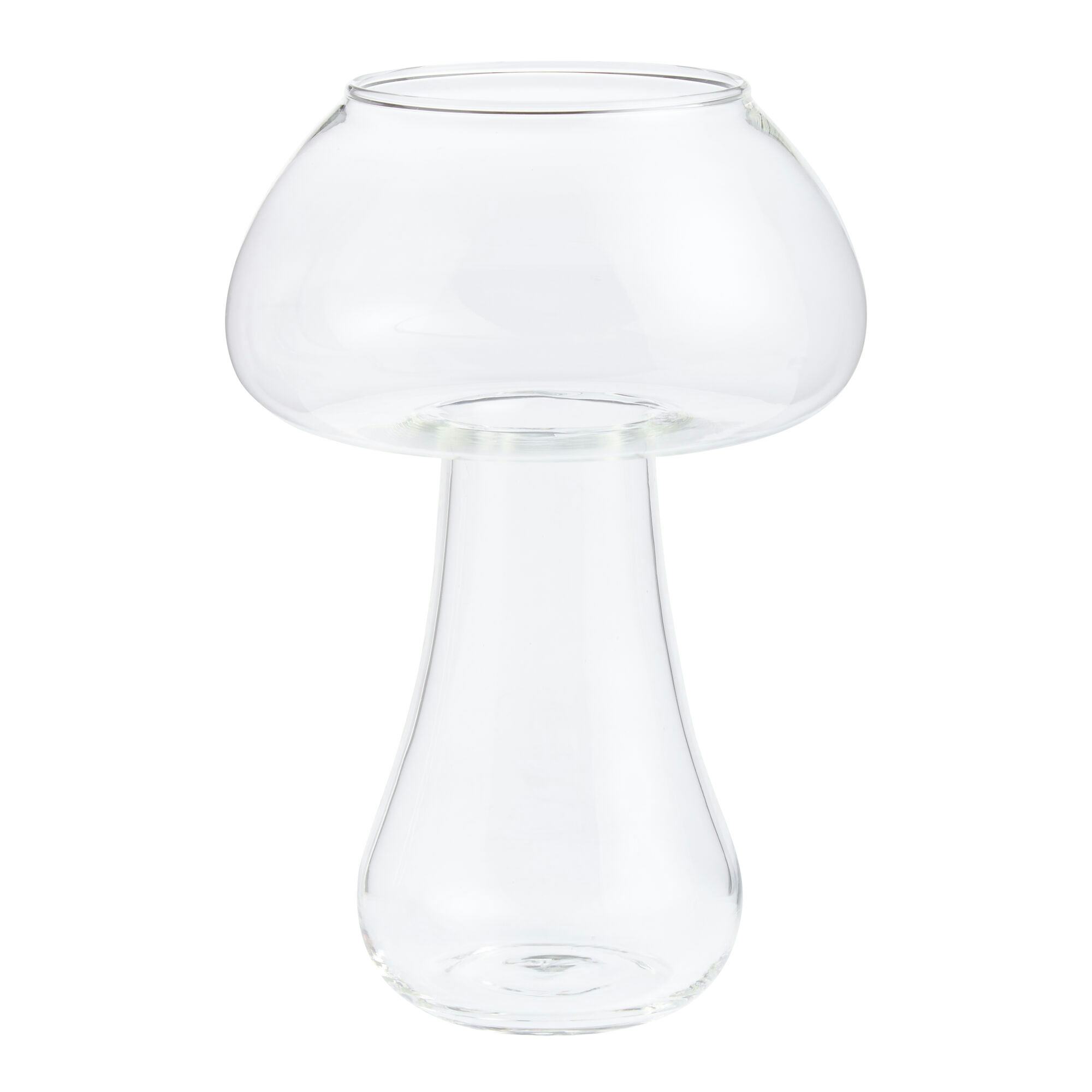 Mushroom Borosilicate Cocktail Glass