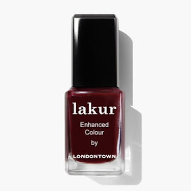 London Town Lakur Enhanced Color Nail Polish in Elderberry