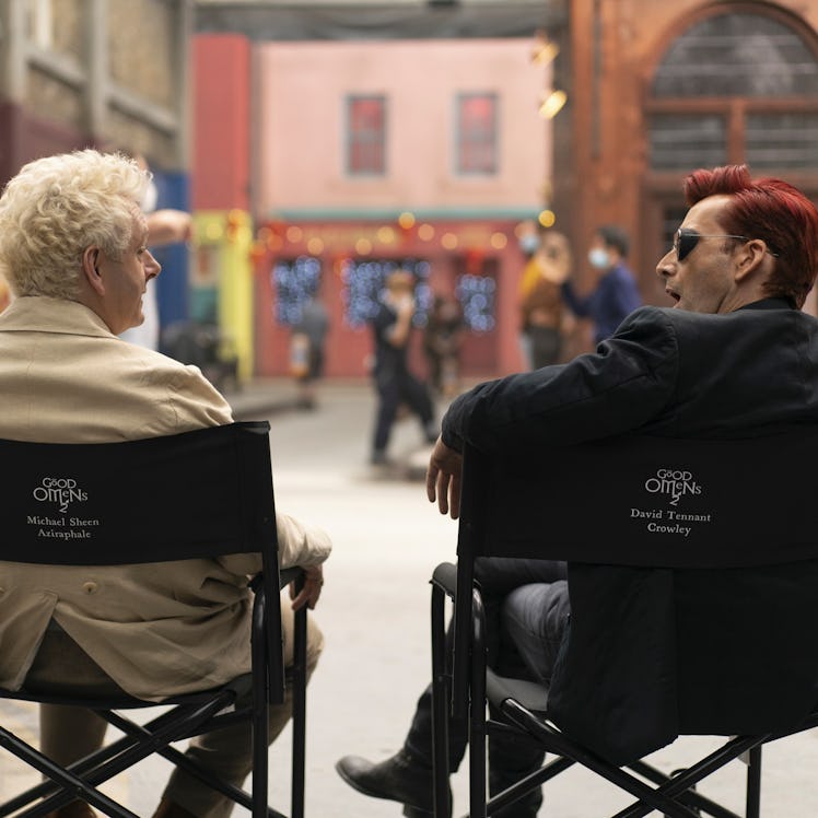 Good Omens behind the scenes