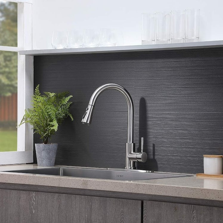 VESLA HOME High Arc Kitchen Faucet