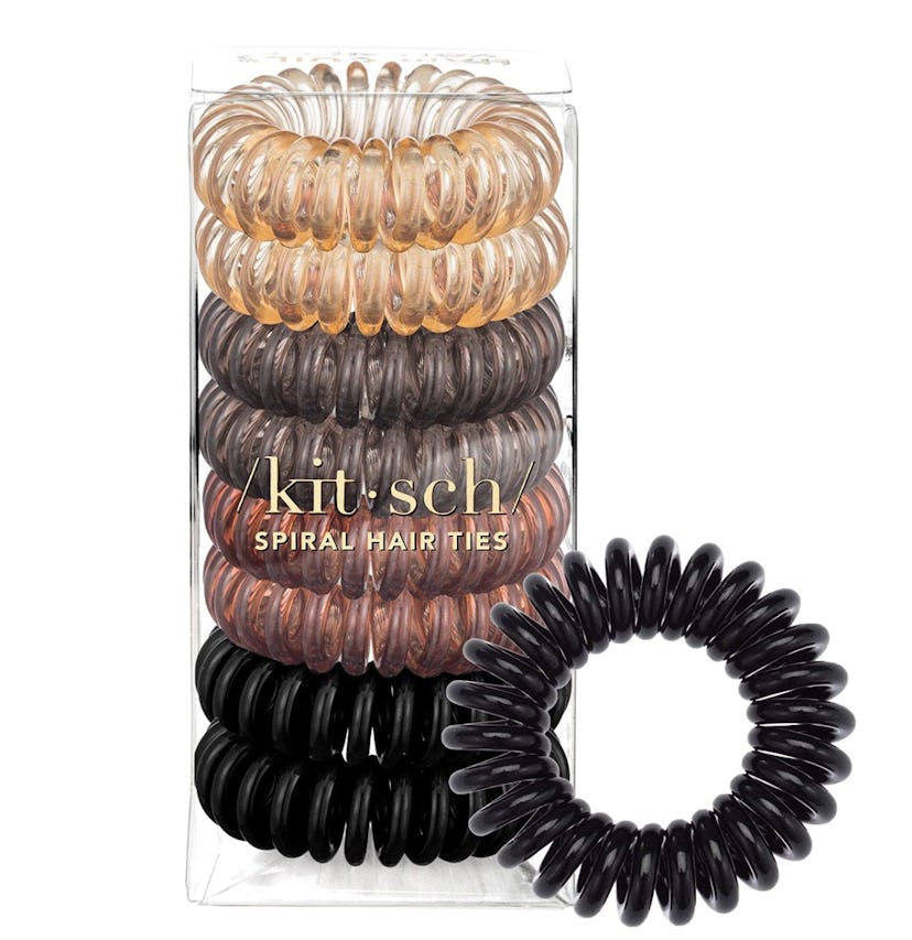Kitsch Spiral Hair Ties (8 Pieces)