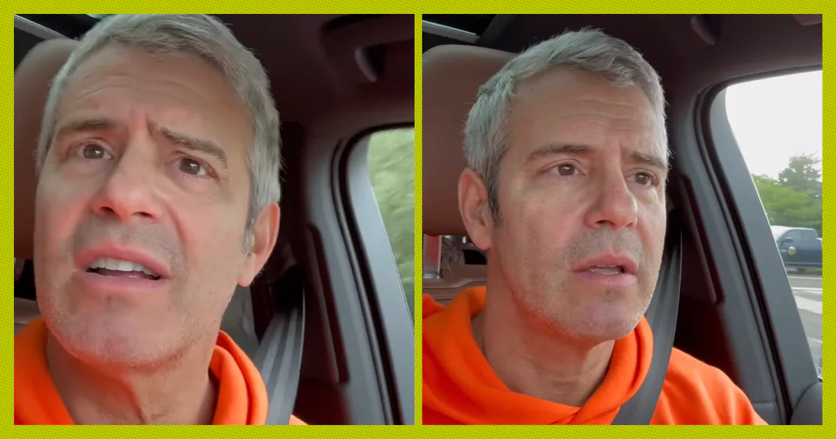 Andy Cohen Shares Funny Video Trying To Pump His Son Up For Camp Andy cohen shares funny video trying to pump his son up for camp