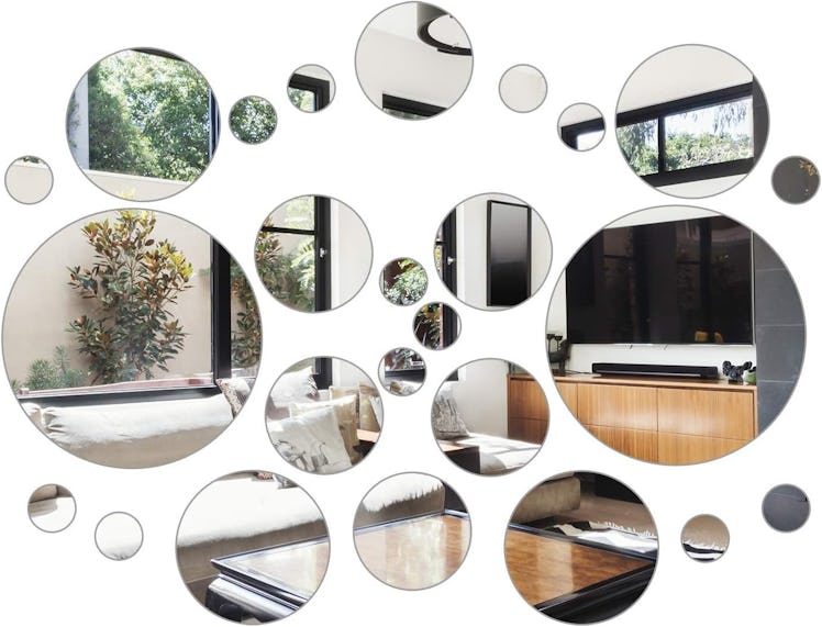 Aneco Mirror Wall Stickers (52 Pieces)