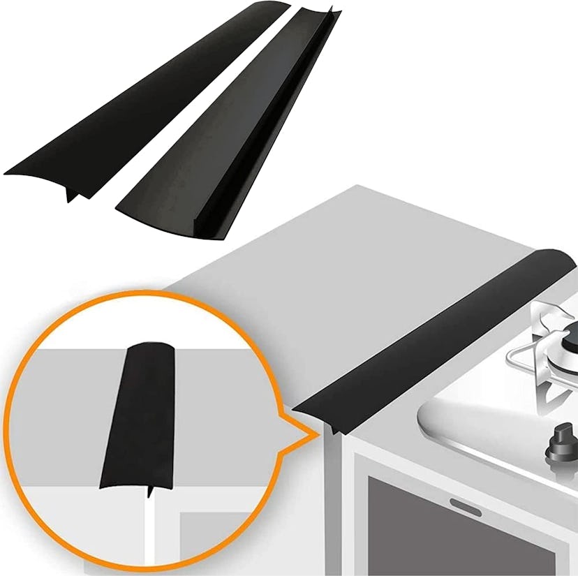 Linda's Essentials Silicone Stove Gap Covers (2 Pack)