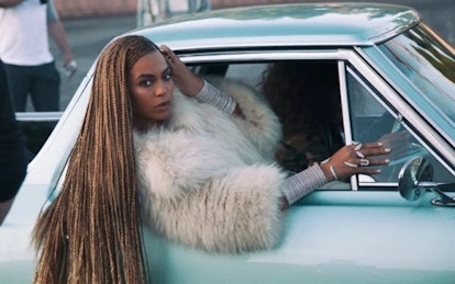 Beyonce lemonade braids in formation music video still